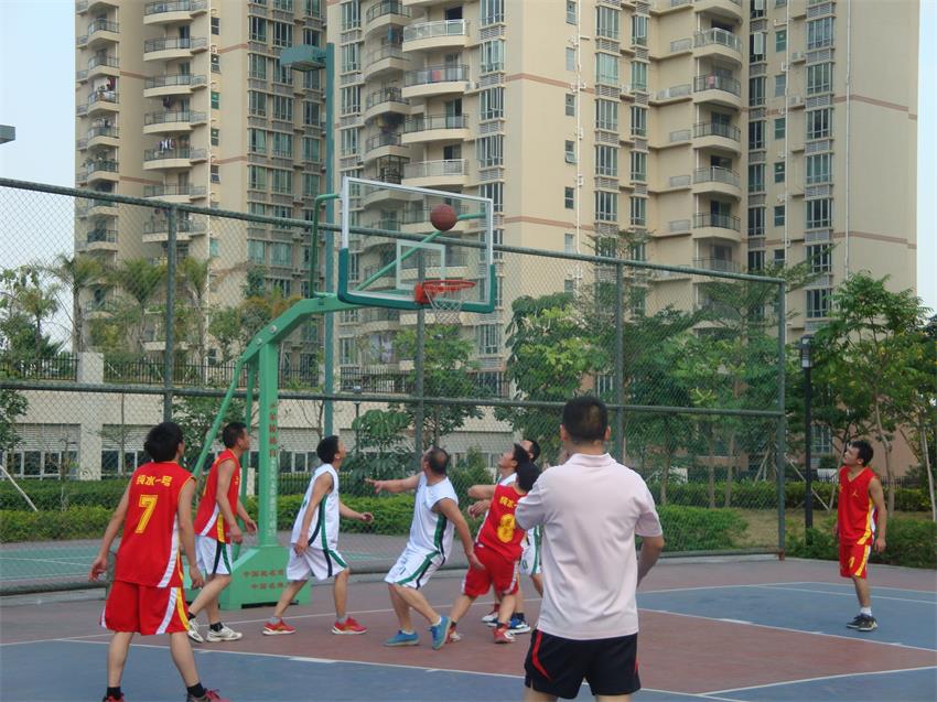 2018年純水一號(hào)水處理團(tuán)隊(duì)籃球體育比賽