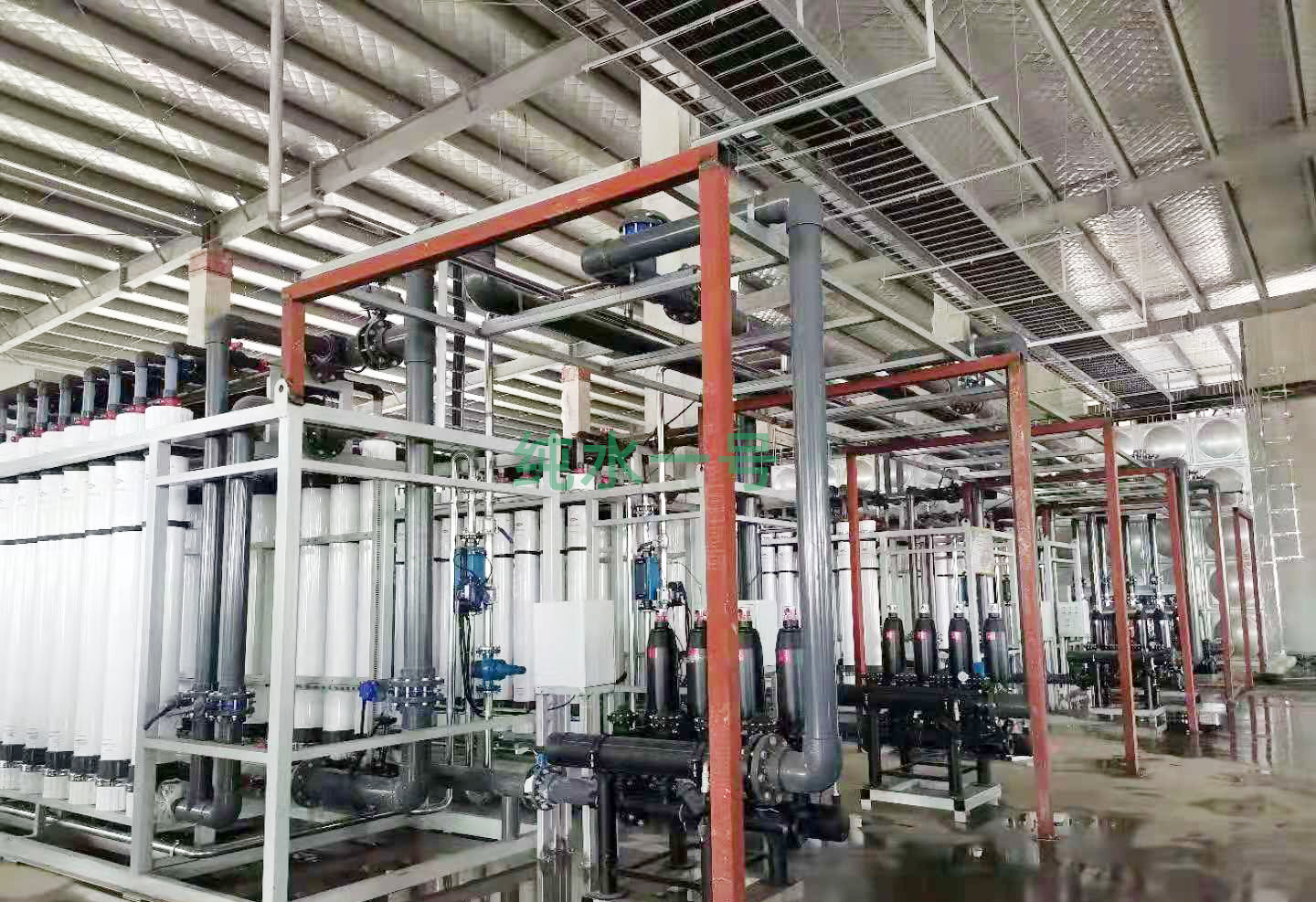 奮戰(zhàn)15天，我司承建的廣東珠海某項目200T/H超純水項目實現(xiàn)分段產(chǎn)水